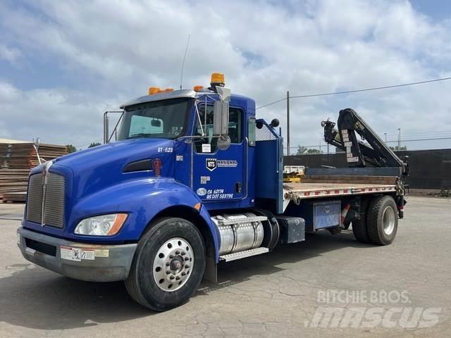 Kenworth T270 Pritschenwagen/Pritschenwagen mit Seitenklappe