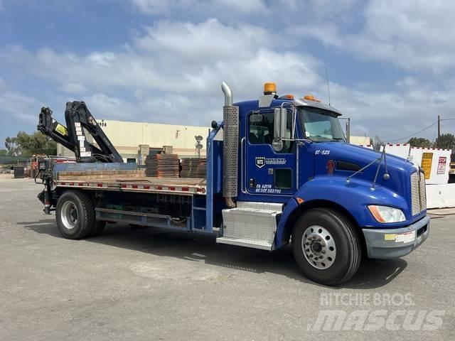 Kenworth T270 Pritschenwagen/Pritschenwagen mit Seitenklappe