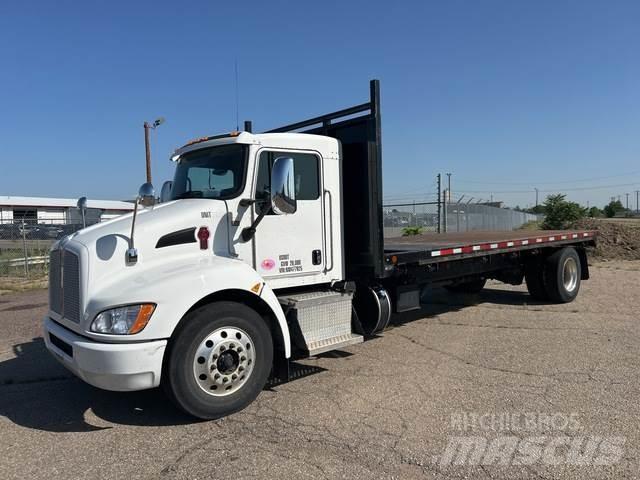 Kenworth T3 Pritschenwagen/Pritschenwagen mit Seitenklappe