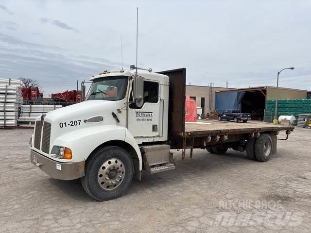Kenworth T300 Pritschenwagen/Pritschenwagen mit Seitenklappe