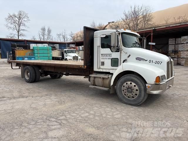 Kenworth T300 Pritschenwagen/Pritschenwagen mit Seitenklappe