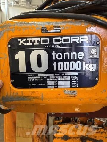  Kito Corp Seilwinden, Bauaufzüge und Lastenaufzüge