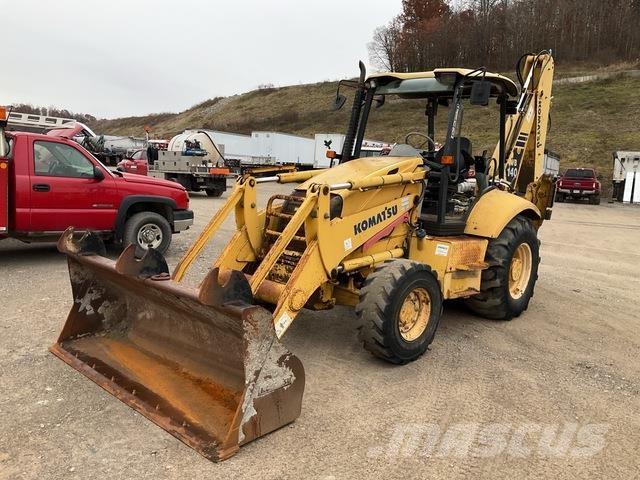 Komatsu WB140 Baggerlader