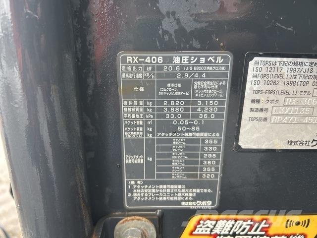 Kubota RX-406 Minibagger < 7t