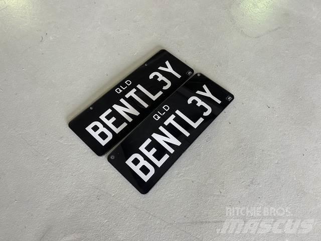  License Plate Sonstige Baumaschinen
