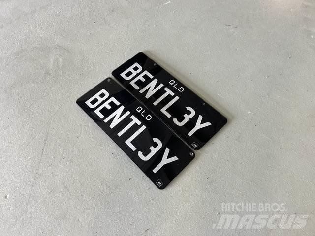  License Plate Sonstige Baumaschinen