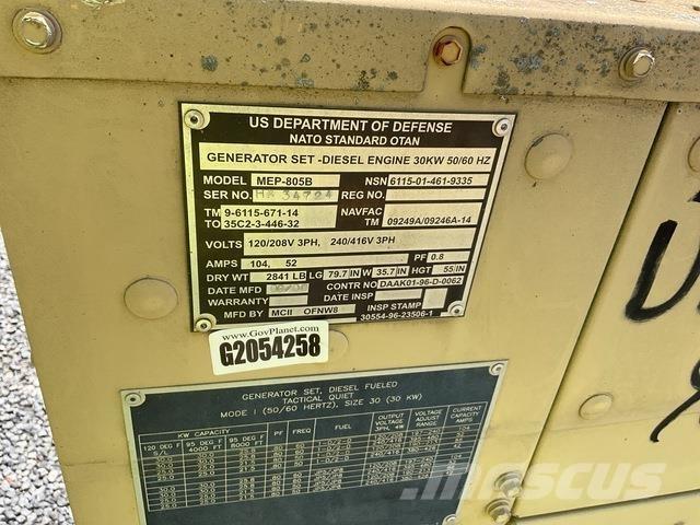  MCII MEP-805B Diesel Generatoren