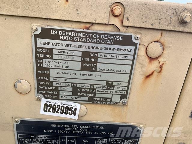  MCII MEP-805B Diesel Generatoren