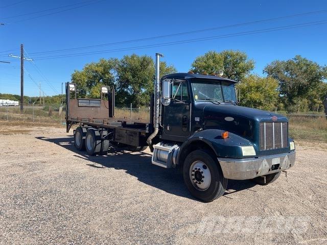 Peterbilt 330 Pritschenwagen/Pritschenwagen mit Seitenklappe