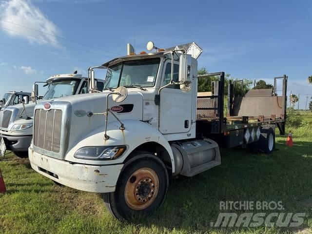 Peterbilt 335 Pritschenwagen/Pritschenwagen mit Seitenklappe