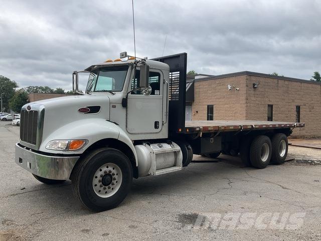 Peterbilt 348 Pritschenwagen/Pritschenwagen mit Seitenklappe