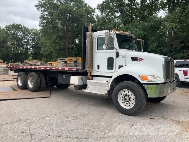 Peterbilt 348 Pritschenwagen/Pritschenwagen mit Seitenklappe