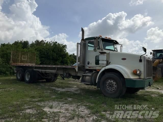 Peterbilt 357 Pritschenwagen/Pritschenwagen mit Seitenklappe