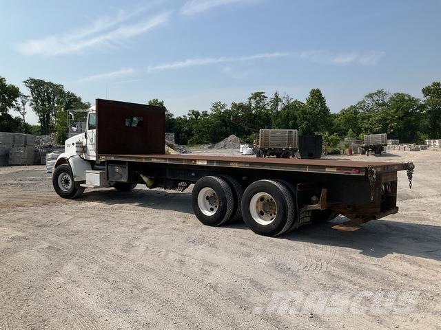 Peterbilt 357 Pritschenwagen/Pritschenwagen mit Seitenklappe
