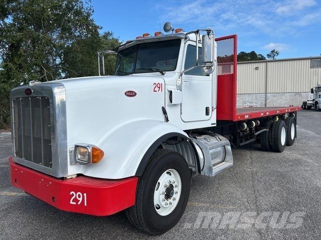 Peterbilt 367 Pritschenwagen/Pritschenwagen mit Seitenklappe