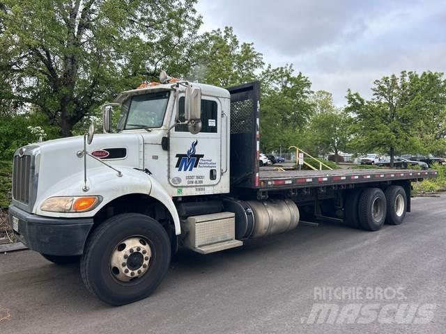 Peterbilt 382 Pritschenwagen/Pritschenwagen mit Seitenklappe