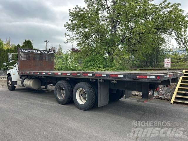 Peterbilt 382 Pritschenwagen/Pritschenwagen mit Seitenklappe