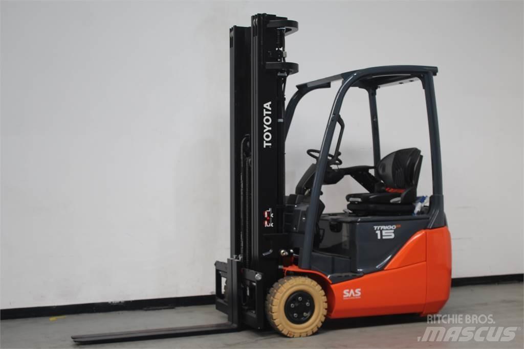 Toyota 8FBE15T Elektrostapler