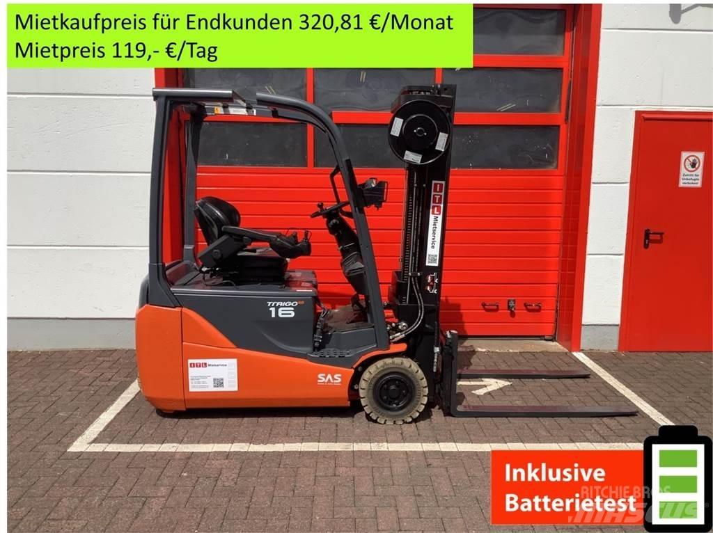Toyota 8FBE16T Elektrostapler