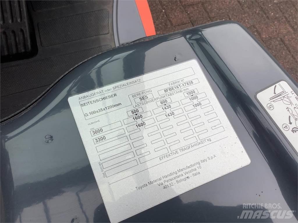 Toyota 8FBE16T Elektrostapler