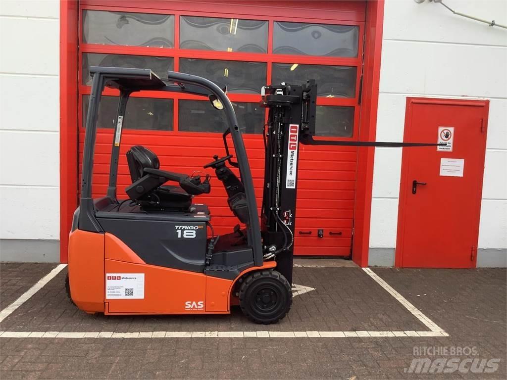 Toyota 8FBE18T Elektrostapler
