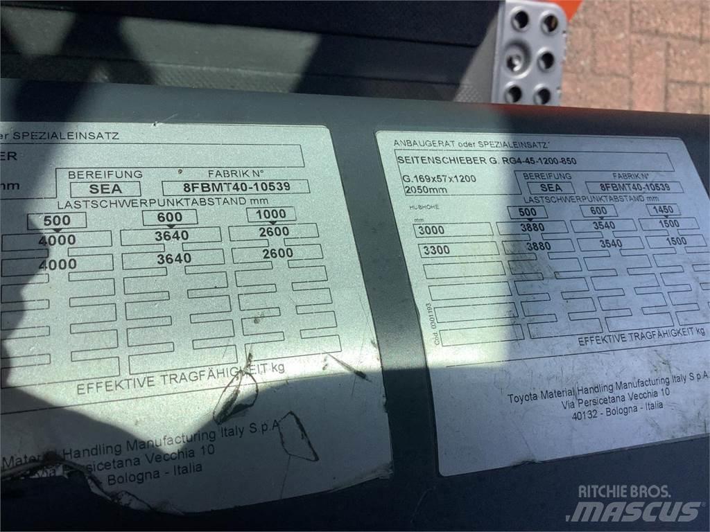Toyota 8FBMT40 Elektrostapler