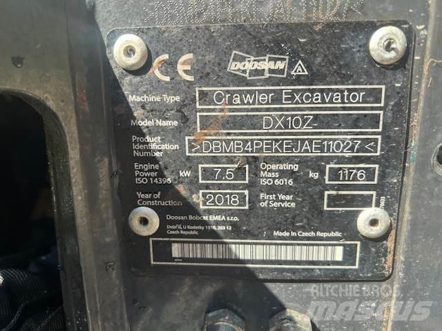 Doosan DX10Z Midibagger  7t - 12t