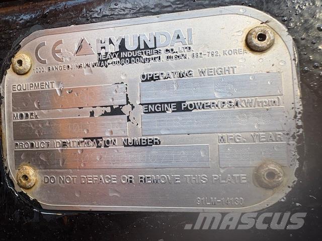 Hyundai R140-9A Raupenbagger