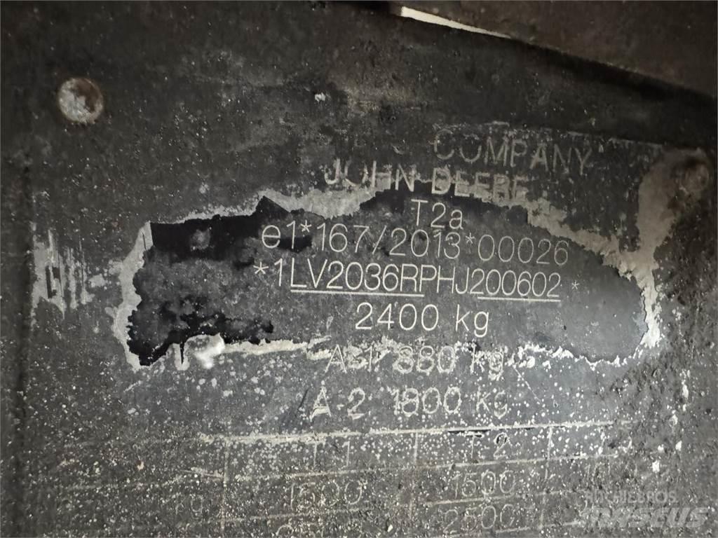 John Deere 2036R Kleintraktoren