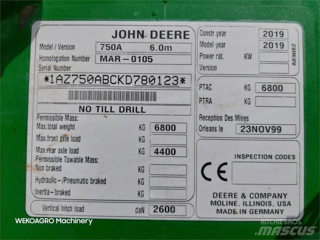 John Deere 750 A Drillmaschinen