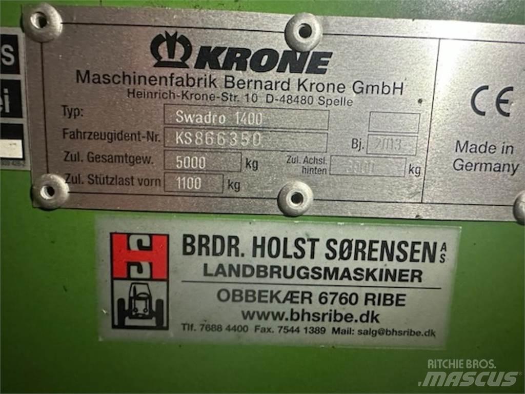 Krone SWADRO 1400 Kreiselheuer/-wender