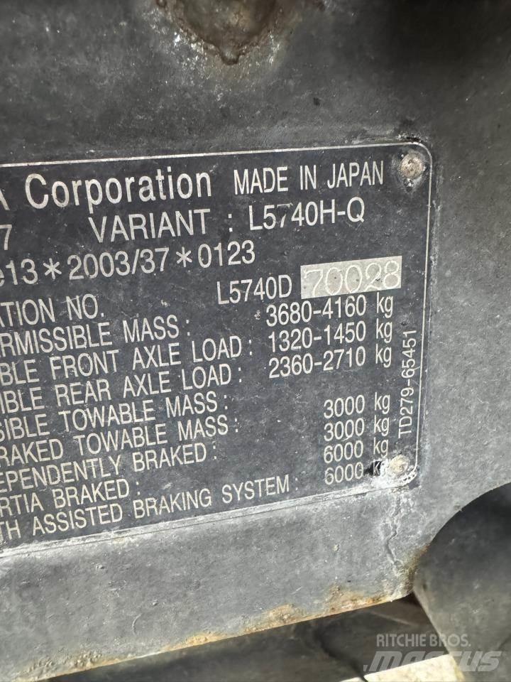 Kubota 5740 Kleintraktoren