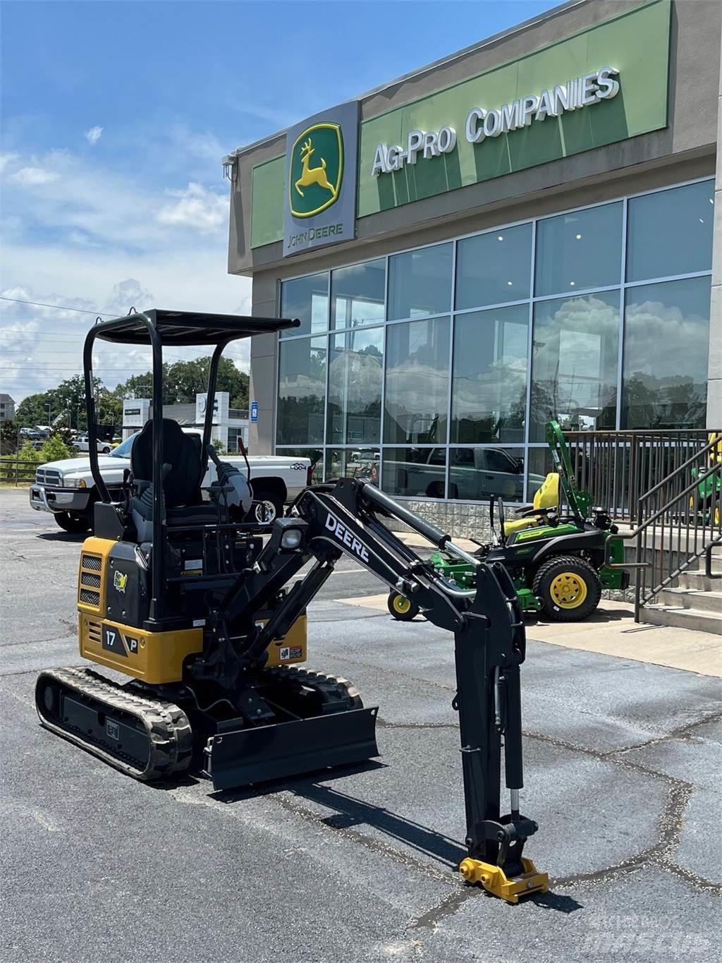 John Deere 17 P Minibagger < 7t