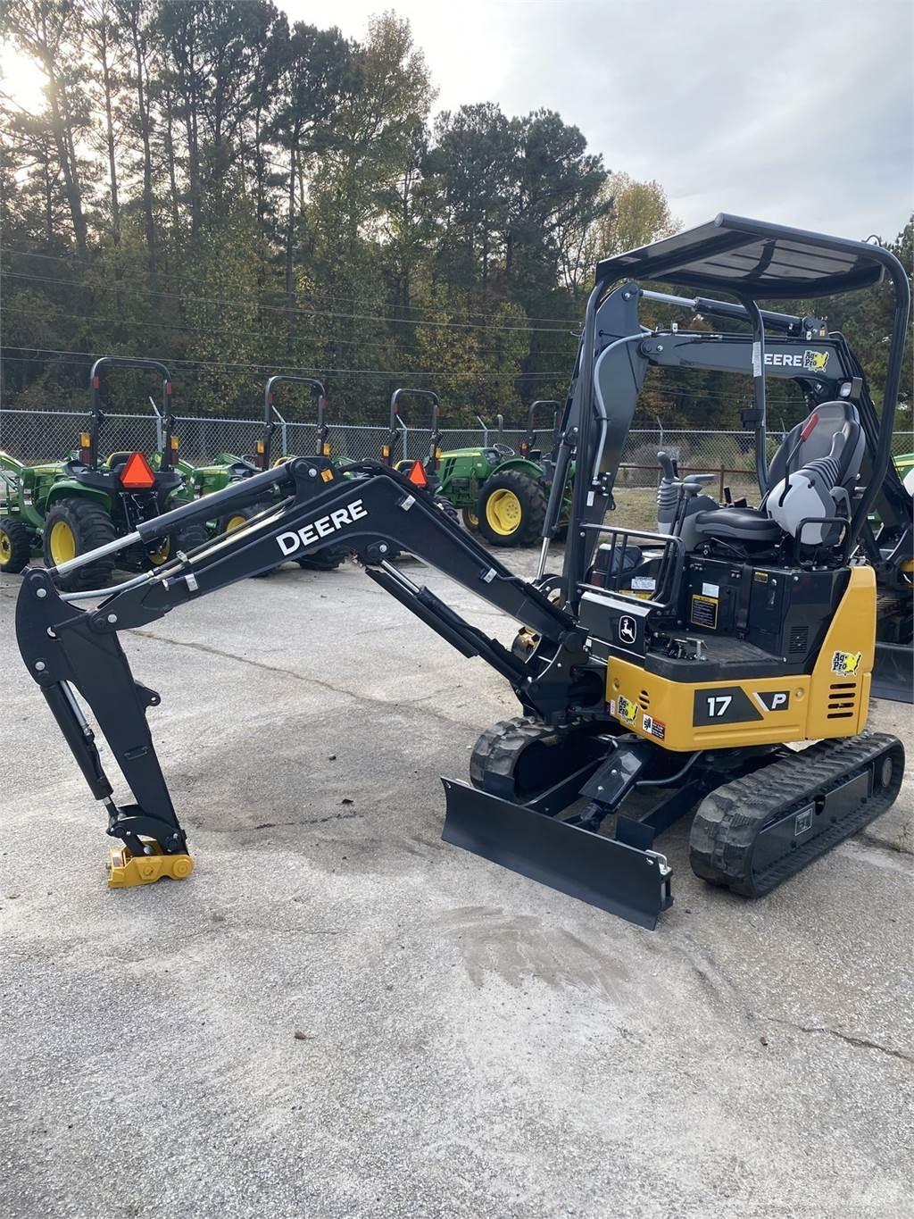 John Deere 17 P Minibagger < 7t