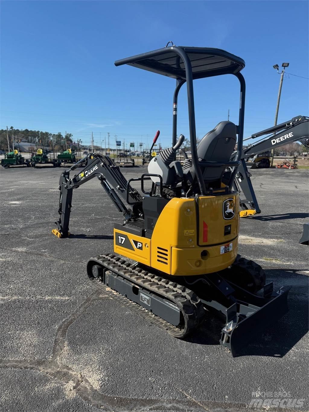 John Deere 17 P Minibagger < 7t