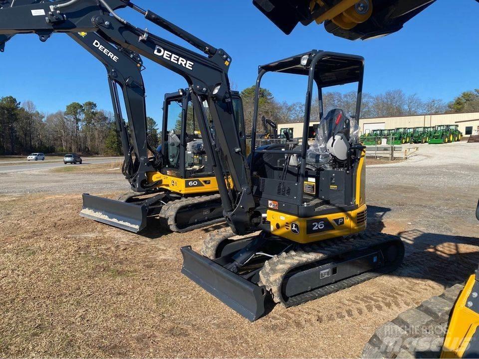 John Deere 26 P Minibagger < 7t
