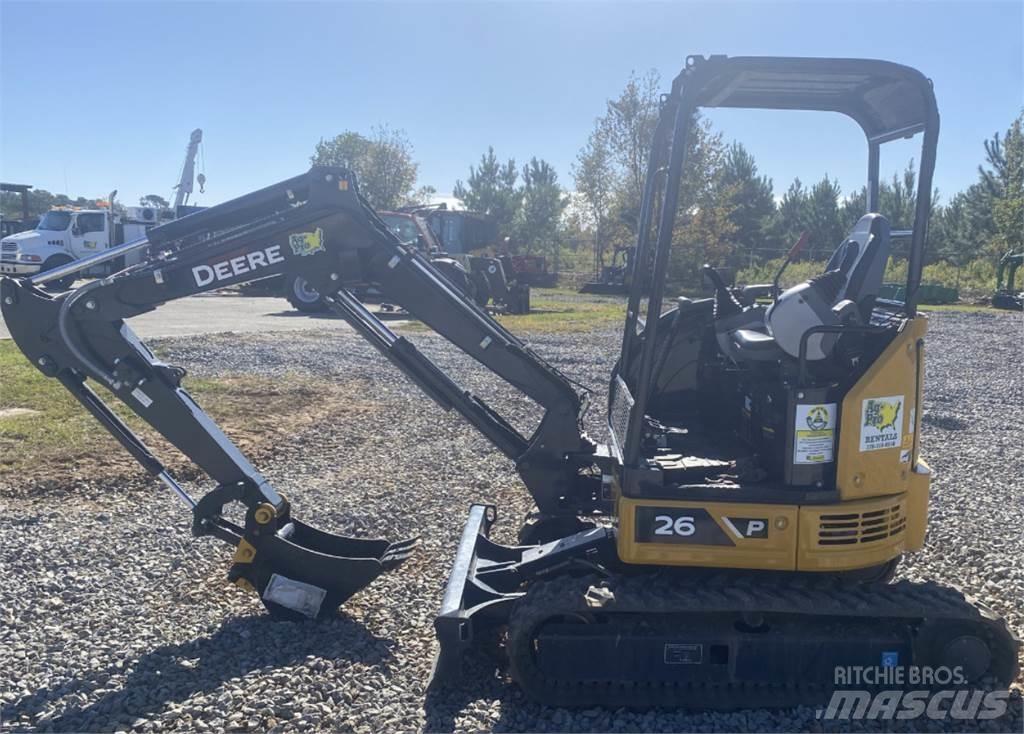 John Deere 26 P Minibagger < 7t