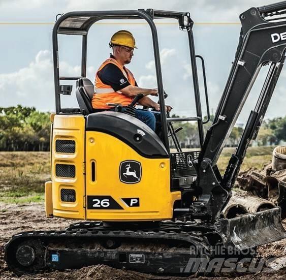 John Deere 26 P Minibagger < 7t