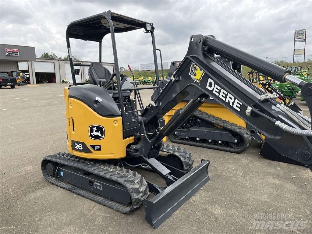John Deere 26 P Minibagger < 7t