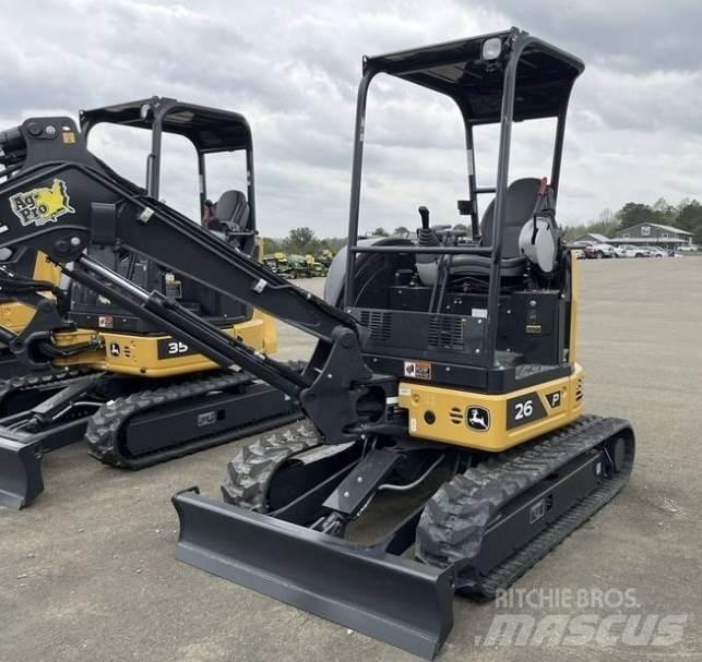 John Deere 26 P Minibagger < 7t