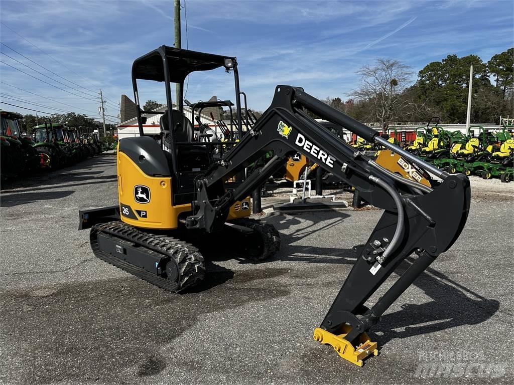 John Deere 26 P Minibagger < 7t