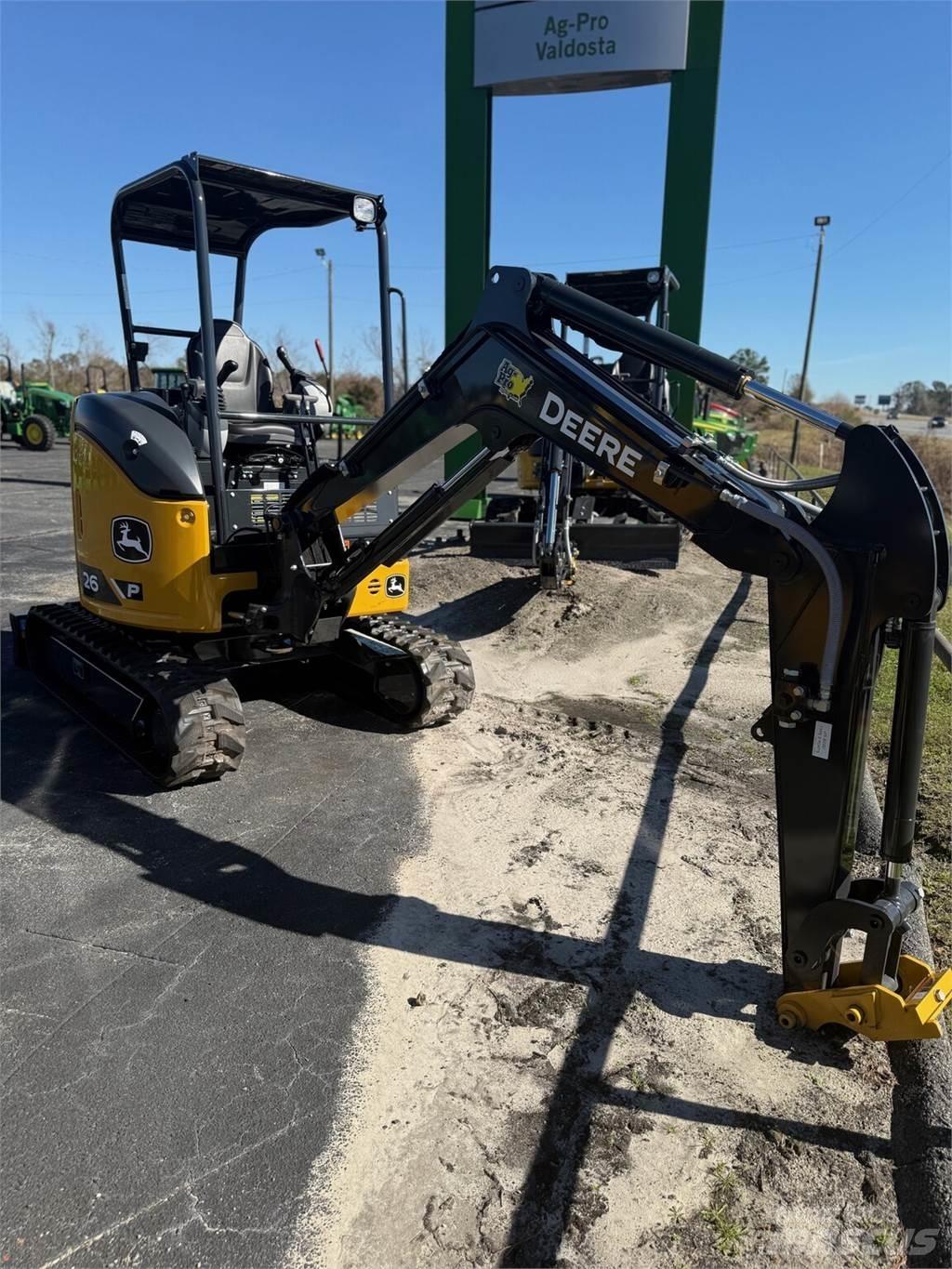 John Deere 26 P Minibagger < 7t