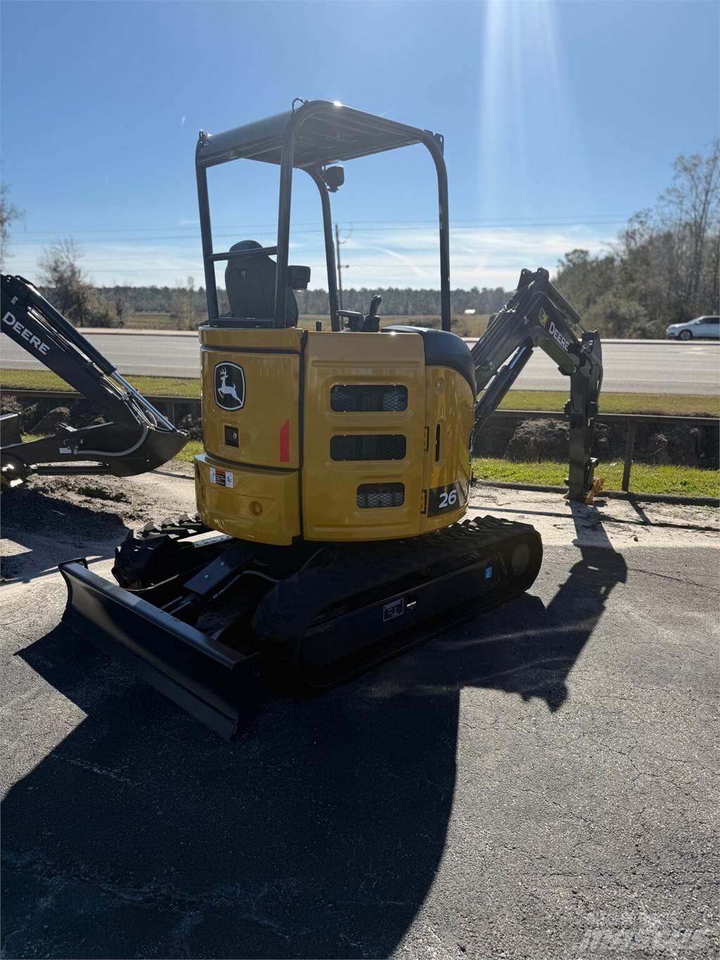 John Deere 26 P Minibagger < 7t