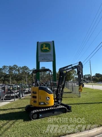 John Deere 26 P Minibagger < 7t