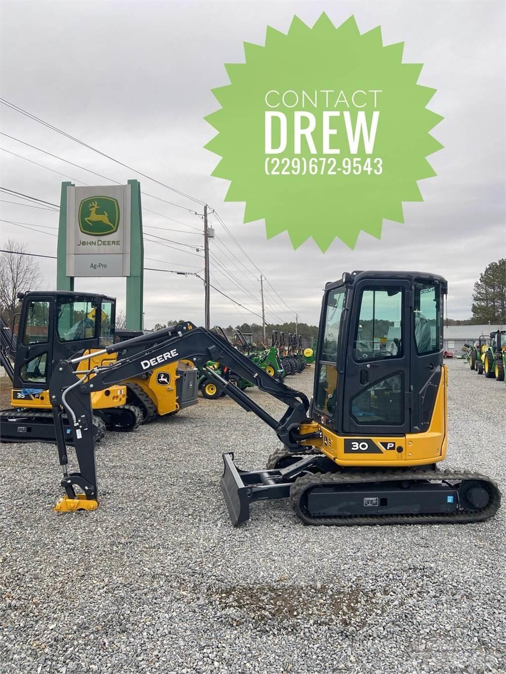 John Deere 30 P Minibagger < 7t