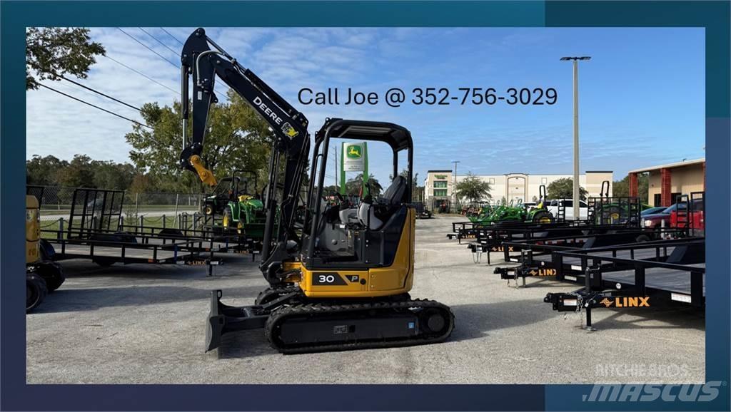 John Deere 30 P Minibagger < 7t