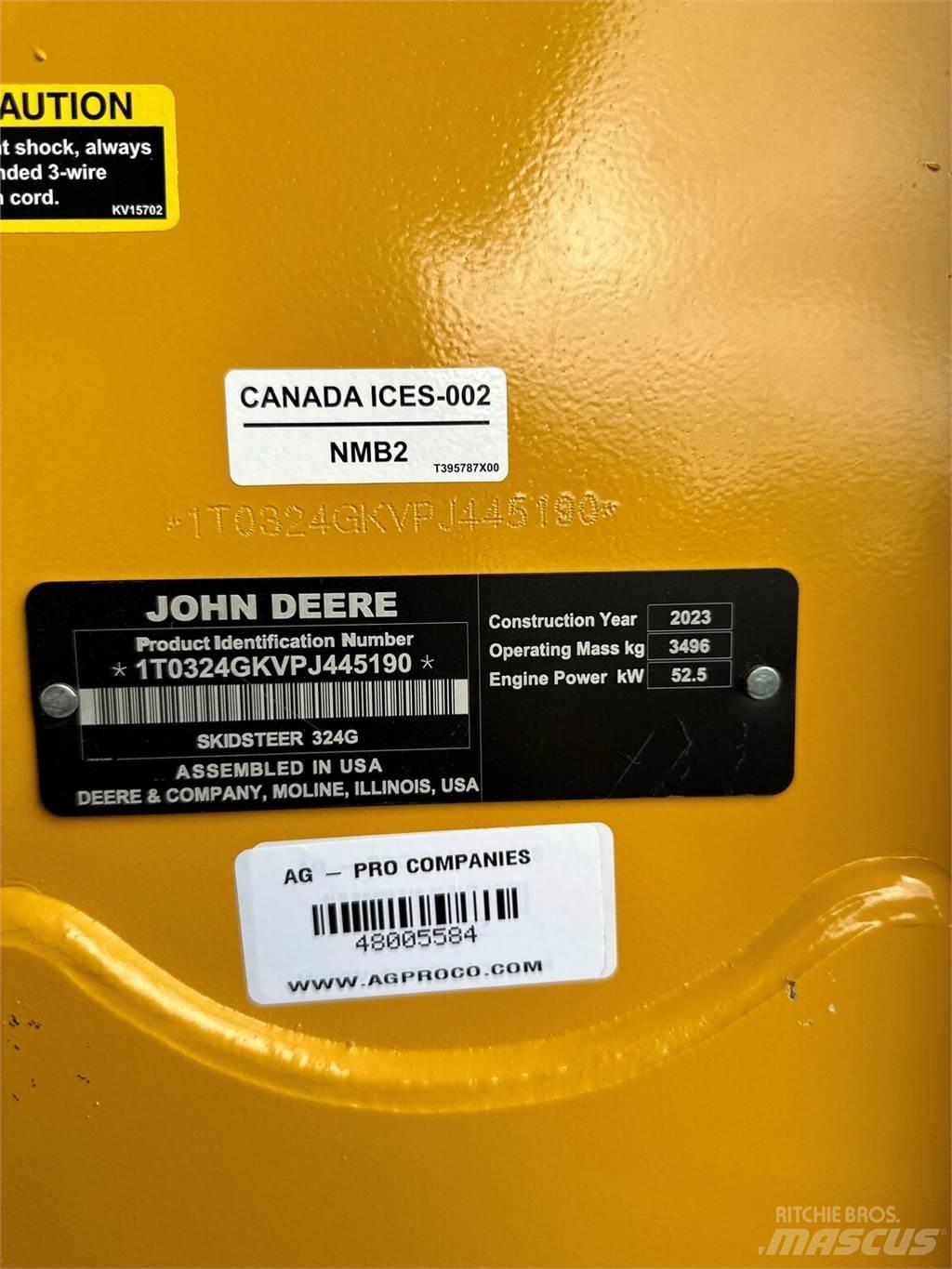 John Deere 324G Kompaktlader