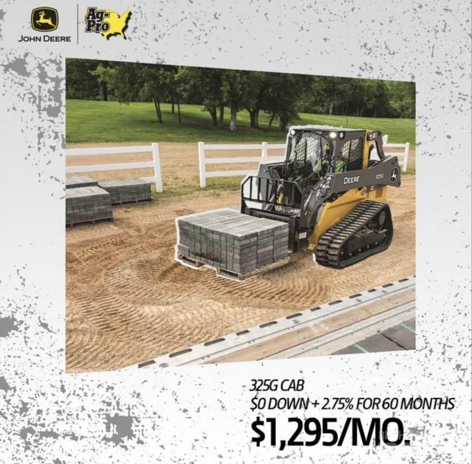 John Deere 325G Minilader