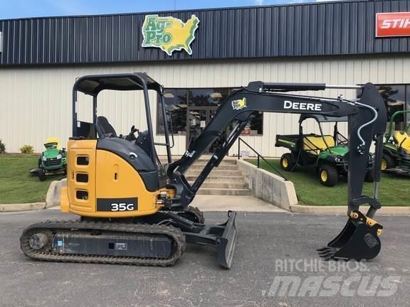 John Deere 35G Minibagger < 7t