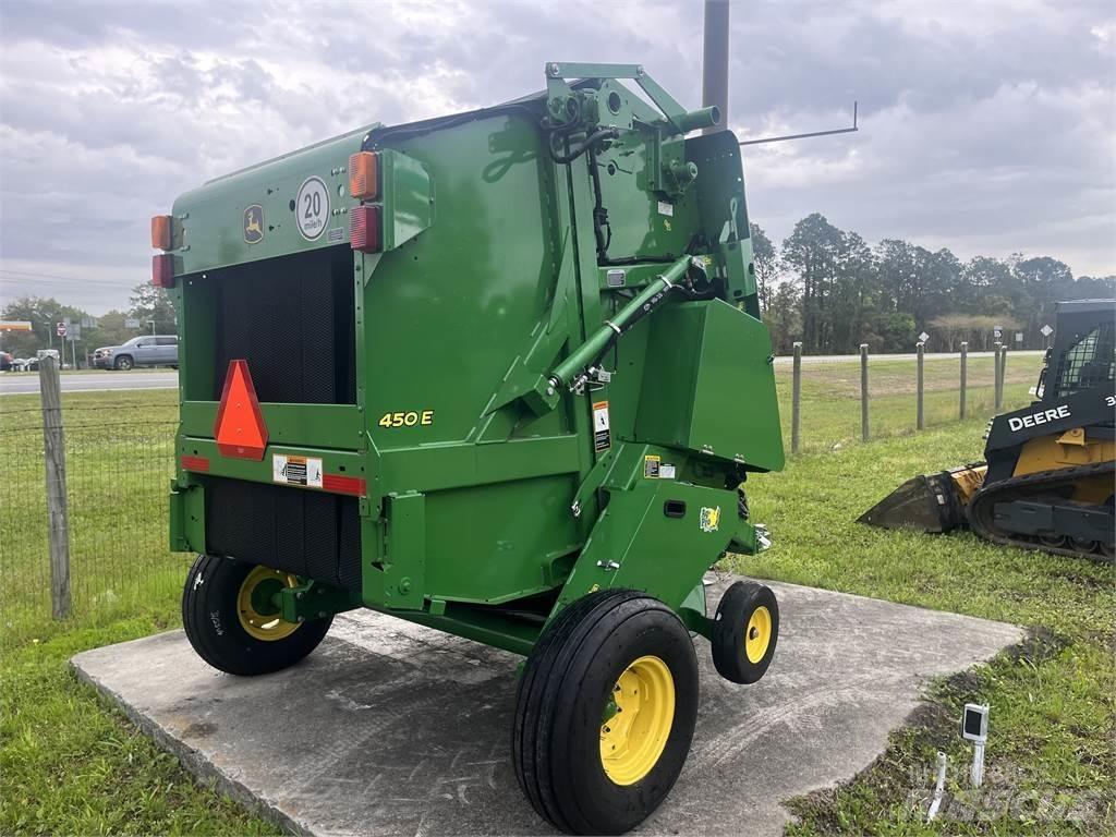 John Deere 450E Rundballenpressen